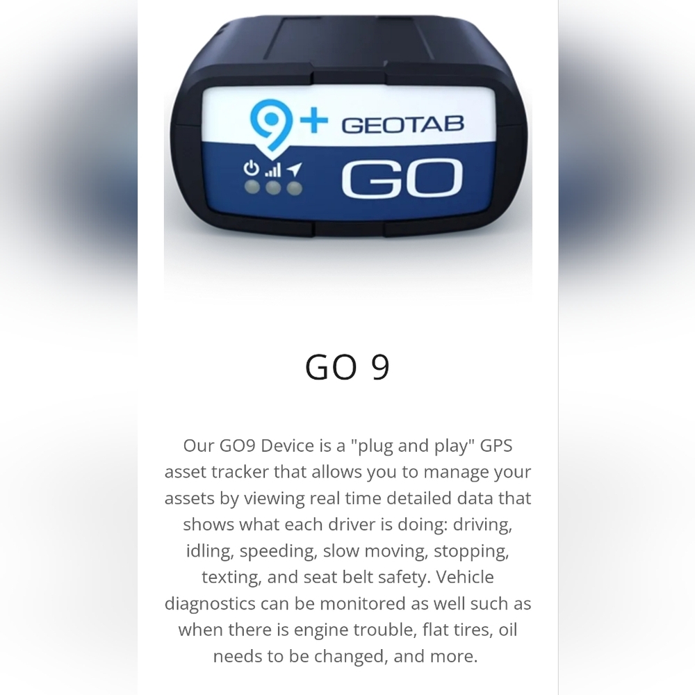 GEOTAB: Plug N Play GPS